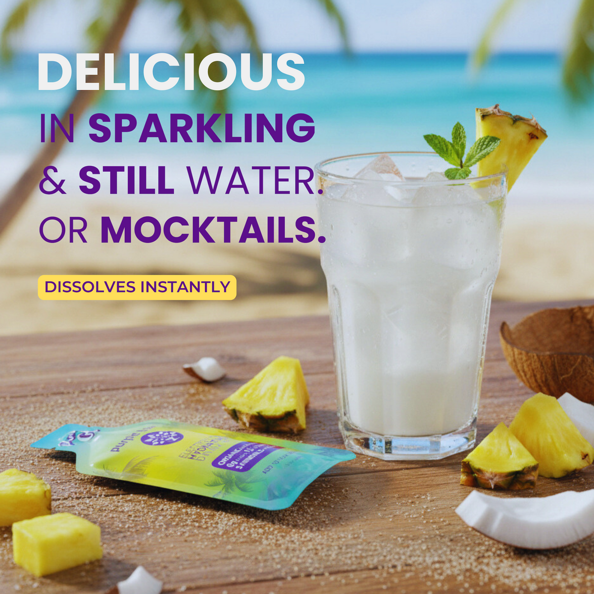 Electrolyte Hydration Packets, Pina Colada