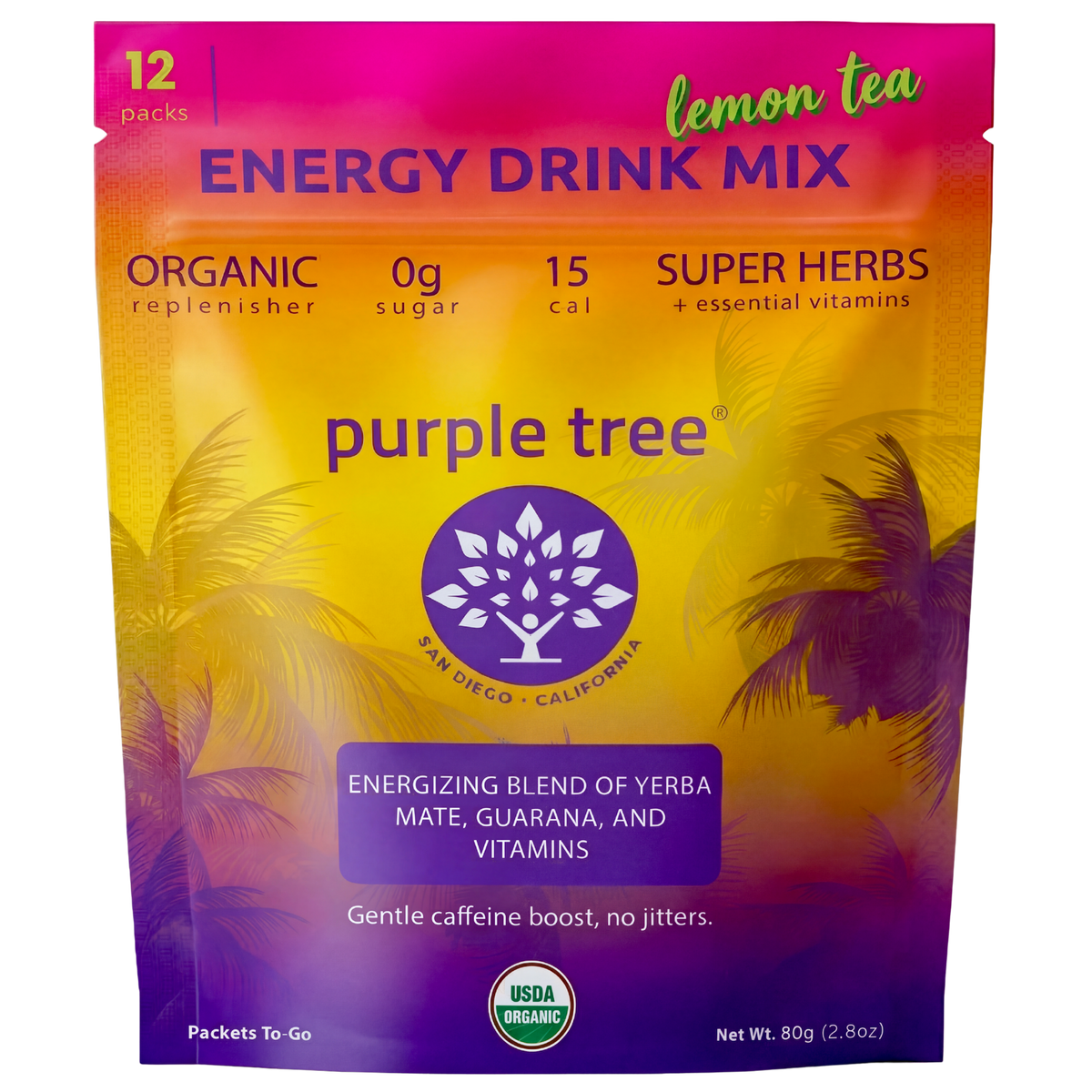 Boost - Organic Energy Drink Mix, Lemon Tea