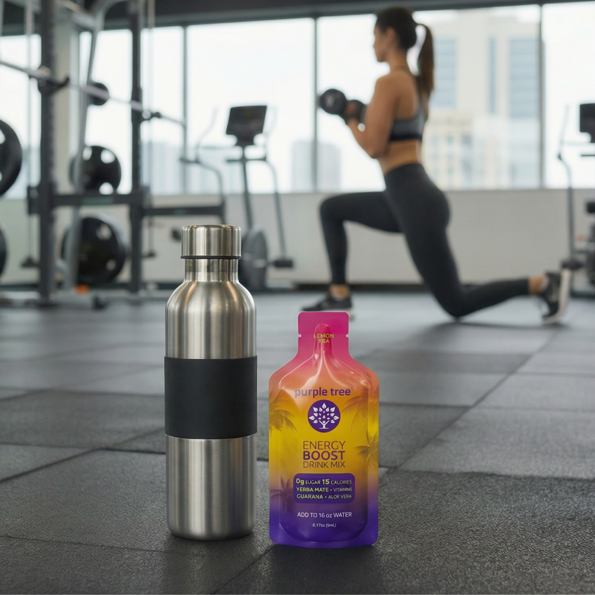 Boost - Organic Energy Drink Mix, Lemon Tea