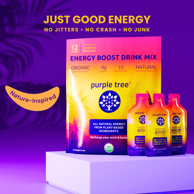 Energy Boost Packets, Organic (12 Fast-Mix Liquid Sticks)